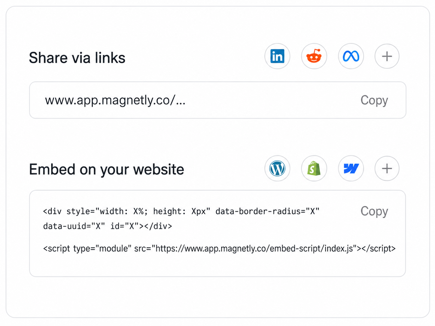 8. Publish anywhere